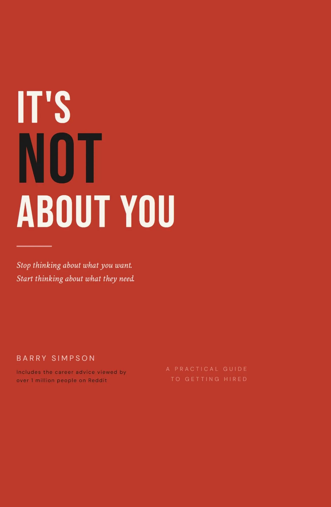 It's Not About You book cover